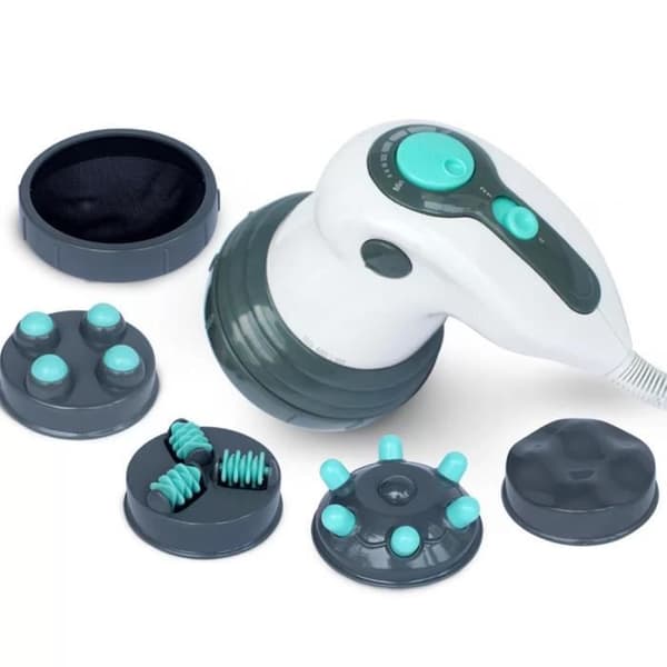 TD® Multi-Head Cervical Lumbal Fatigue Celluliter Avslappning Anti-Pain Massager Device