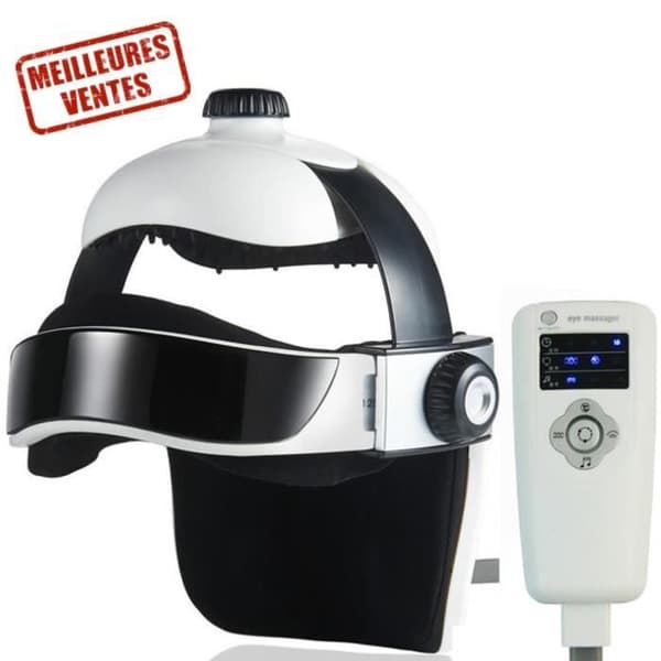 TD® Multifunktionell Cerebral Fysioterapi Instrument Hjärna Avslappnande Musik Headset Massage Headset