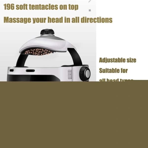 INN Electric Scalp Massager, Head Massager, Multifunctional Massage Device, Home Brain Massage Headset
