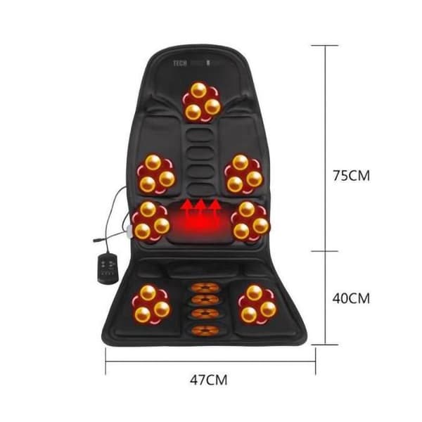 TD® massagestol shiatsu uppvärmd rygg nacke väsentlig muskelavslappning ländmassage billig anti-trötthet komfort
