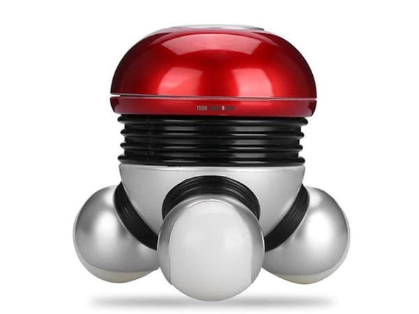 Mini Massager Multifunktion - TECHDISCOUNT - Ergonomisk - 3 Vibrations - Tyst