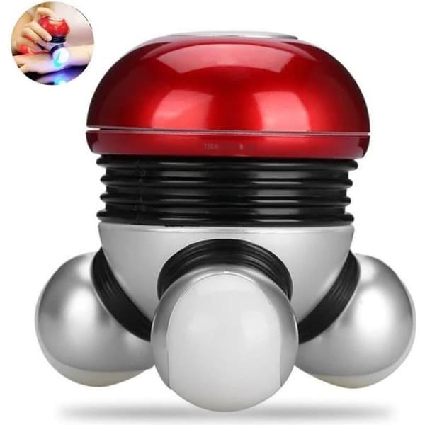 Mini Massager Multifunktion - TECHDISCOUNT - Ergonomisk - 3 Vibrations - Tyst