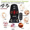 Miniatyrbild 3 av 4: TD® Ryggmassagekudde Massagesits Massagestol med värmefunktion för hela nacken