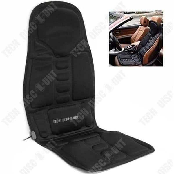 TD® Ryggmassagekudde Massagesits Massagestol med värmefunktion för hela nacken
