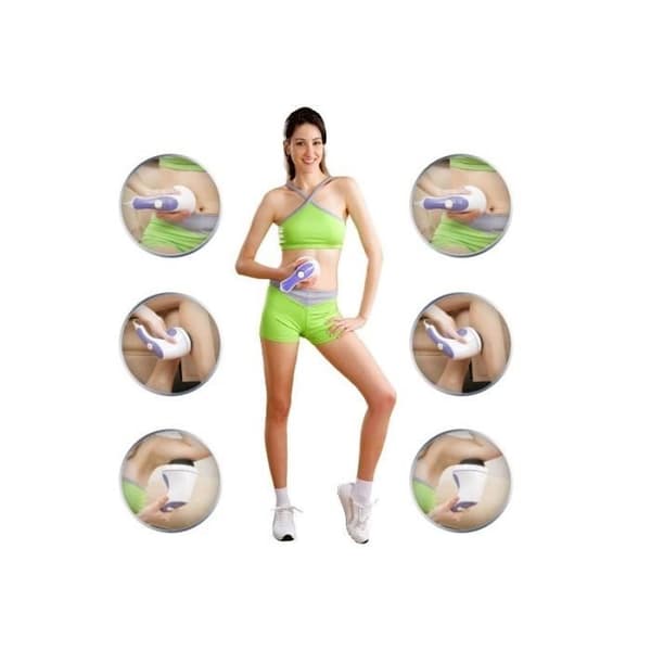 Massageapparat - Relax &amp; Tone - Oscillerande design - Djup massage - Smärtlindring - Sladdlös