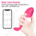 Miniatyrbild 3 av 4: TD® Kvinnlig lycka vibrator vuxen multi-frekvens vibrerande kvinnlig massagestav intelligent trådlös vibrerande rosa ägg