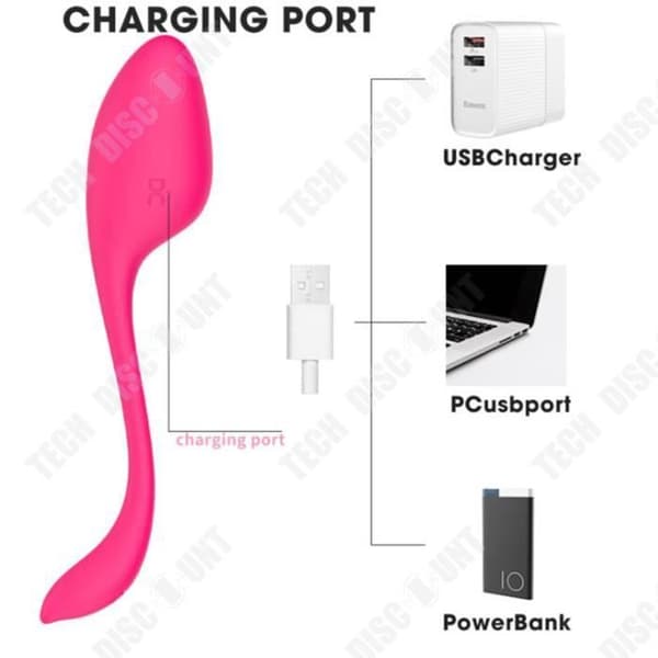 TD® Kvinnlig lycka vibrator vuxen multi-frekvens vibrerande kvinnlig massagestav intelligent trådlös vibrerande rosa ägg