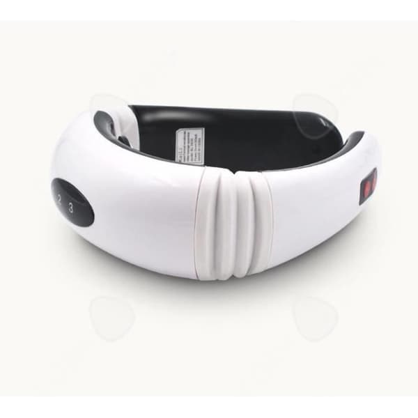 CONFO® Neck Massager Bärbar Uppladdningsbar Muskelsmärta Koppla av Multifunktionell Smart Pulse Fysioterapi krage