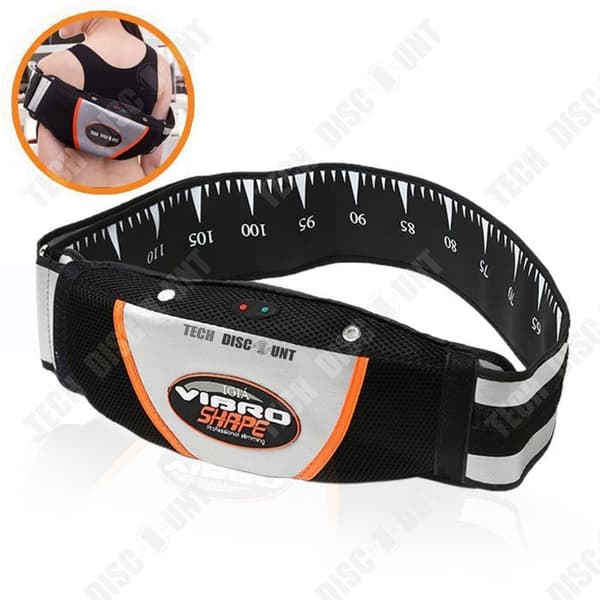 Massagebälte - TD® - JB-1003C - Vibration - Uppvärmning - 15 TENS intensitetsnivåer