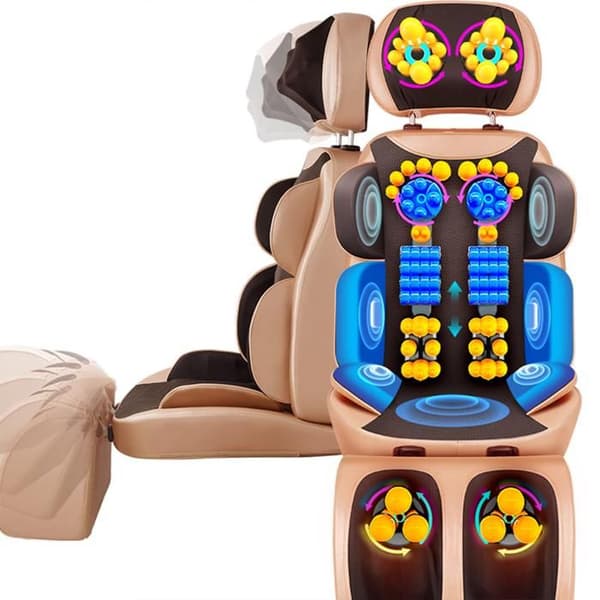 Massagekuddar-TD®-98 Massagehuvud-Varm massage-Justerbar höjd