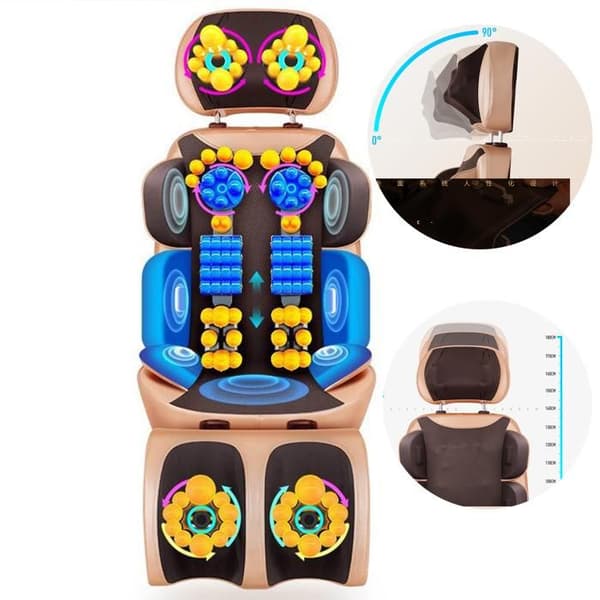 Massagekuddar-TD®-98 Massagehuvud-Varm massage-Justerbar höjd