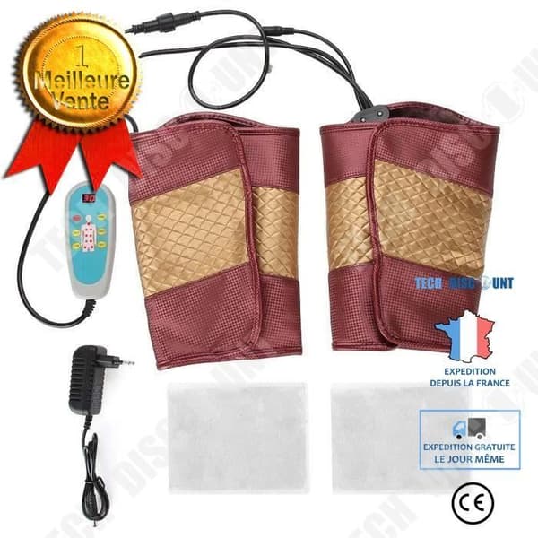 TD® Massager för knän andra delar av kroppen överför värme lugnande massage leder andas behaglig