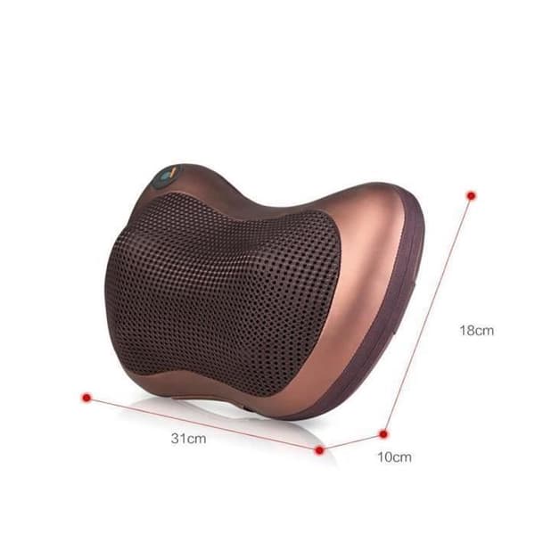 Uppvärmd massagekudde, masserande välbefinnande shiatsu
