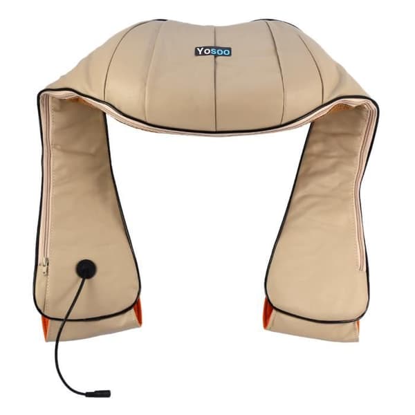 Cervical Shiatsu Massager Device Nacke Skulder Perifert infrarött massagebälte med adapter för hemmakontor