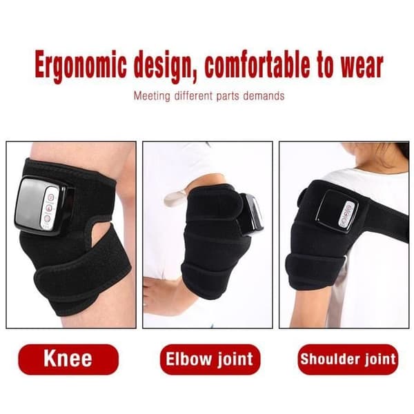Multifunktionell knäskydd Benmassager - 12w - Reumatism - Massage Vibrationer Värme