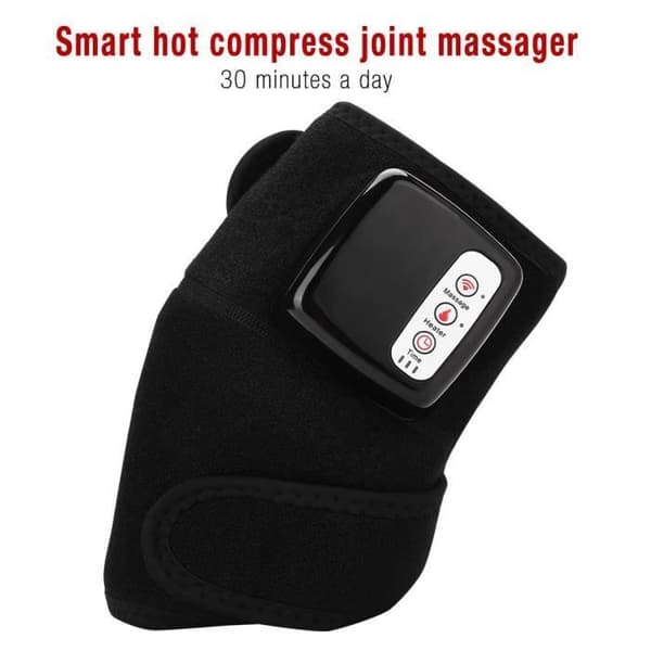 Multifunktionell knäskydd Benmassager - 12w - Reumatism - Massage Vibrationer Värme