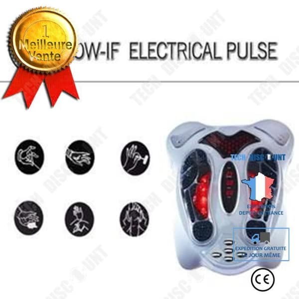 TD® fotmassageapparat, elektrisk infraröd fotmassageapparat, fitnessfysioterapi