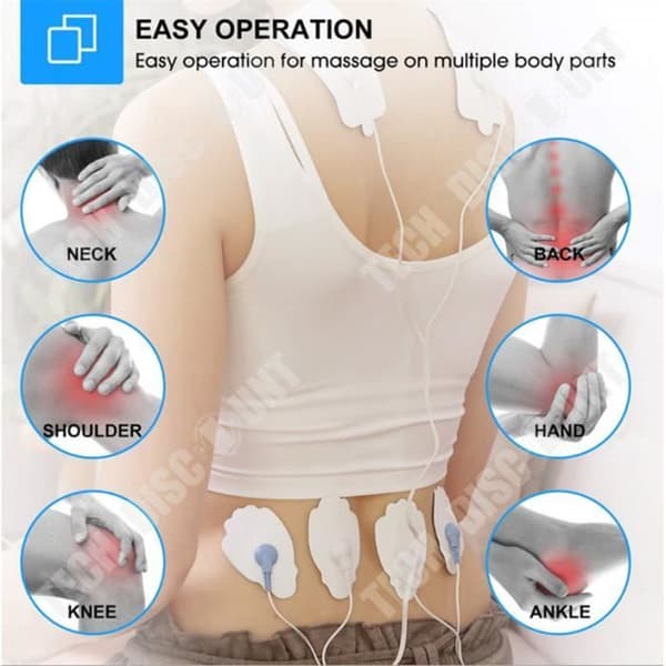 TD® Multi-Function Massager Digital Meridian Massager Machine Smärtbrännare