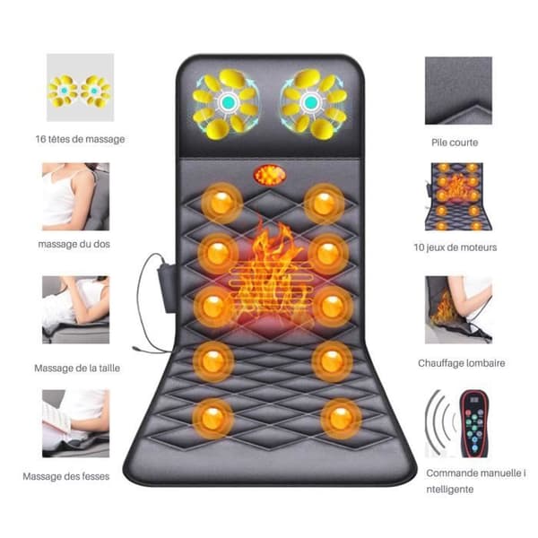 Fotmassager Automatisk knådning Shiatsu-uppvärmning Tyst multifunktionell 6 lägen Fotmassageapparat Trådlös fjärrkontroll