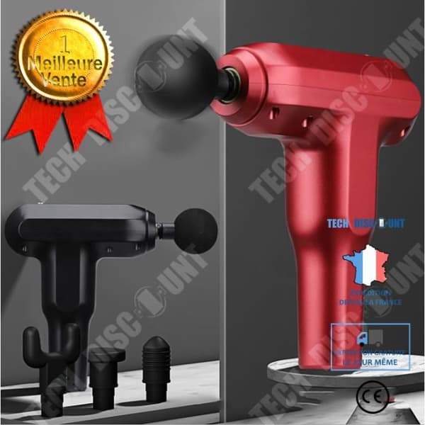 TD® Massage Device Gun Fascia Machine Massager Kroppslindring Smärta Trötthet Muskelmassage Lindra trötthet