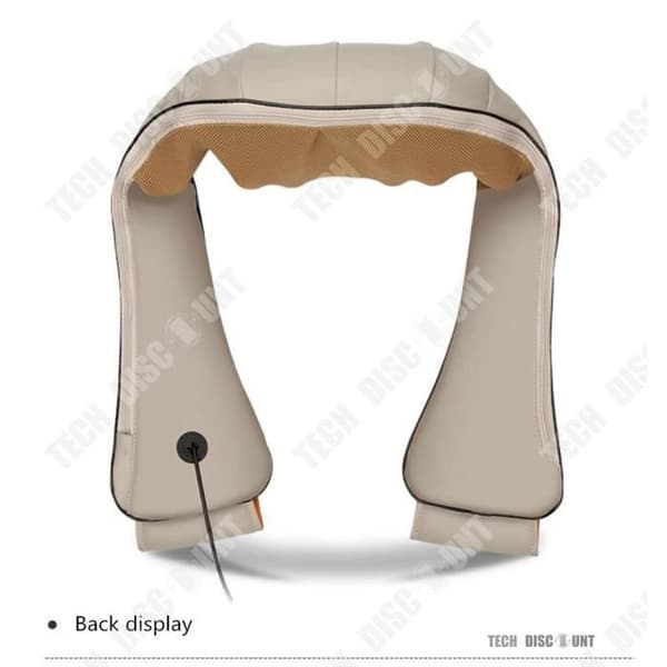 TD® Massageapparat Bakhuvud Cervikal Hårbotten Kroppsknådning Massageapparat Nacke Multifunktionsbil elektrisk fjärrkontroll