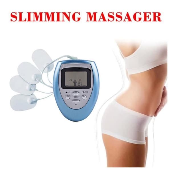 Elektrisk nackmassager Digital lågfrekvent bantningsmassör Mini Digital lågfrekvent massageapparat Skuldermassager