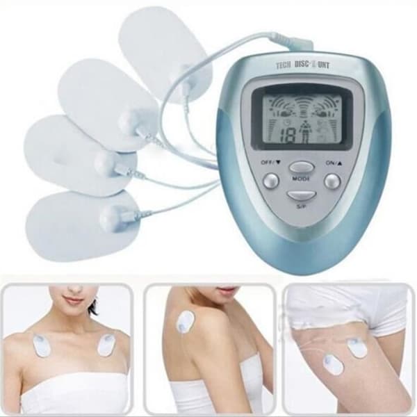 Elektrisk nackmassager Digital lågfrekvent bantningsmassör Mini Digital lågfrekvent massageapparat Skuldermassager