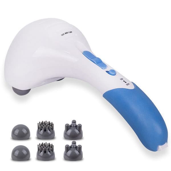 Masseur 25w TD® effektiv muskelavslappning avtagbar massagehuvud flera justerbara hastigheter dubbel bärbar huvudmassage