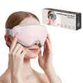 Miniatyrbild 1 av 4: Uppladdningsbar 3D-uppvärmd ögonmassagemask Varmvärmande ögonmask för sömn kan lindra ögontrötthet