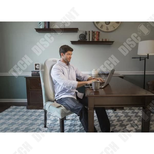 TD® Massagesits - 3 i 1 multifunktions massagestol - avtagbar