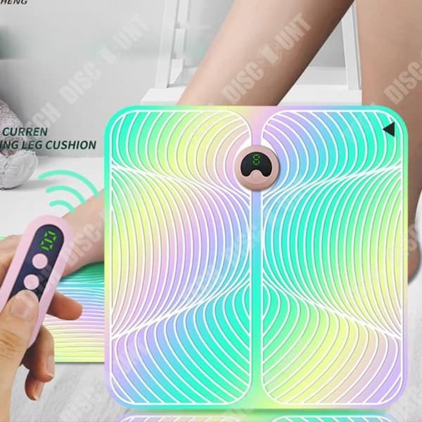 TD® Smart Fotmassagematta Fotmassager Pulsfotmassageapparat Ems Ben Pedikyr Maskin Fotmassageapparat P