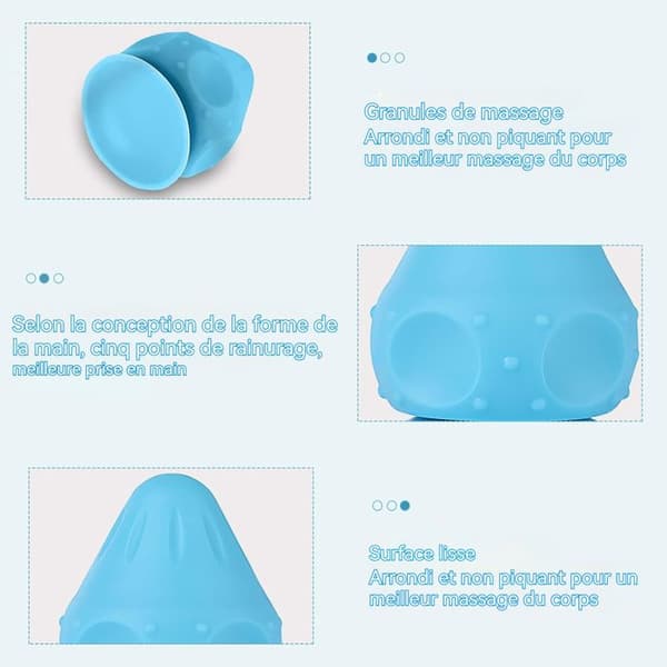 Nackmassageapparat - TD® - Ergonomisk - Vibration - Värme - Kompakt och praktisk