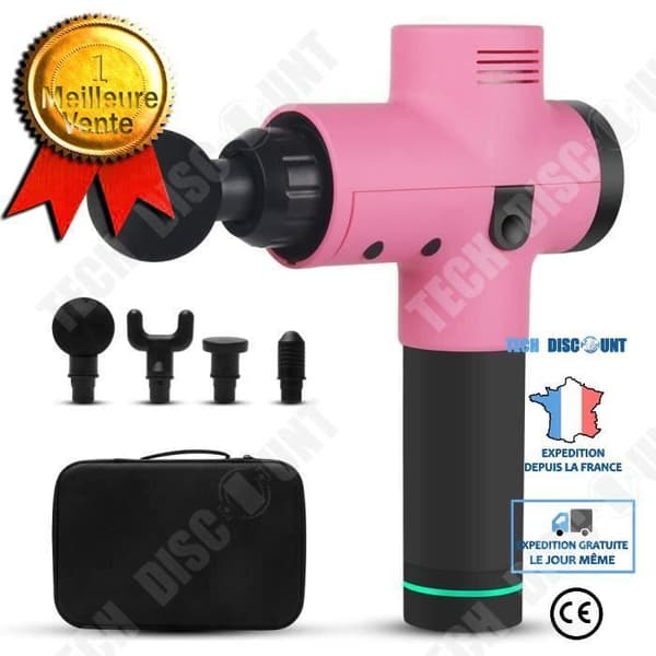 TD® Muscle Massage Gun Sports Therapy Massageapparat Avslappning Kroppssmärta massagemaskin