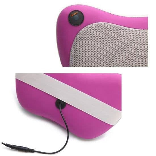 Massagekudde Massagekudde Shiatsu massageapparat med infraröd uppvärmningsfunktion för avkoppling Nacke Nacke Rygg ländryggsstopp