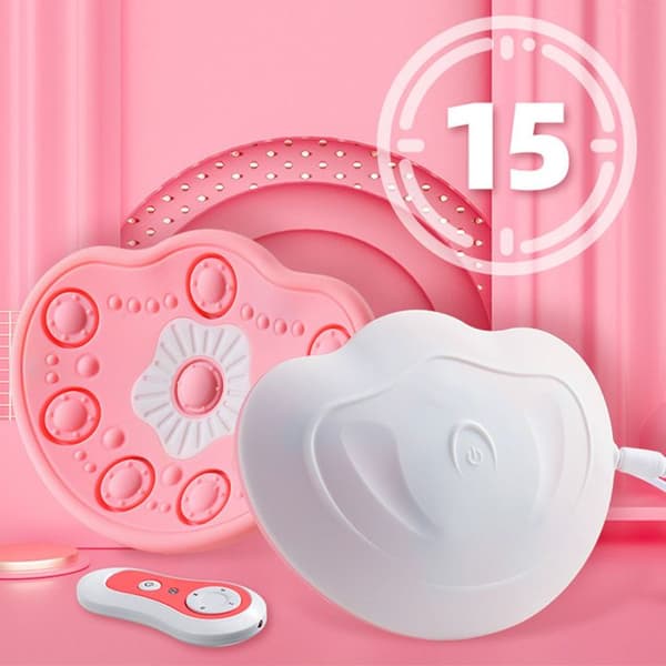 TD® Electric Vibration Massager Bröstförstoring Justerbar Bröstmassagemaskin lila