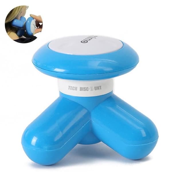 Massageapparat - TECH DISCOUNT - Mini - Nackavslappning - USB-port