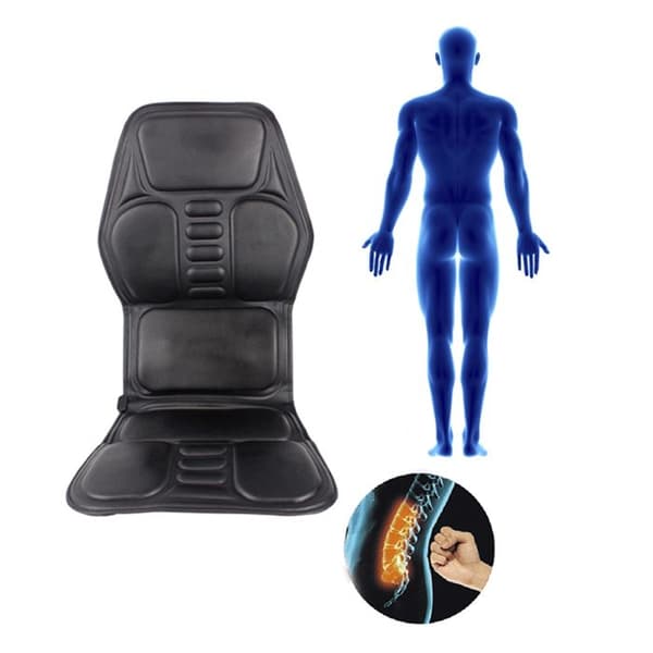 TD® Multi-Purpose Hemma Bilmassagekudde/Cervikal Body Massager Bilmassagekudde/Shiatsu sätesöverdrag