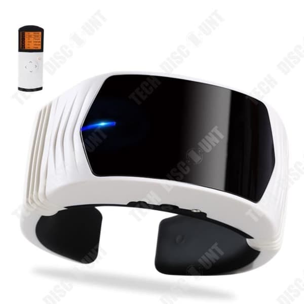 TD® Cervical Spine Massager Uppladdningsbar Nack Massager Nack Massager Intelligent fjärrkontroll Uppvärmning Vibration Puls