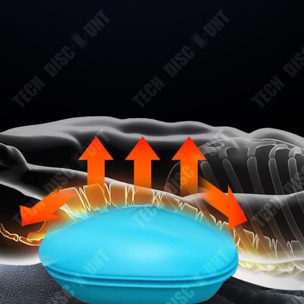 TD® Massagemadrass, nack- och midjevibrationer, knådning, hem, intelligent värmemassagekudde, stol