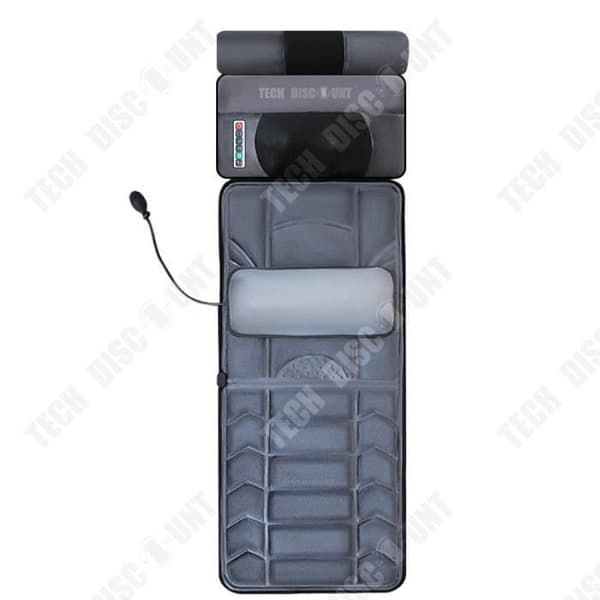 TD® Massagemadrass, nack- och midjevibrationer, knådning, hem, intelligent värmemassagekudde, stol