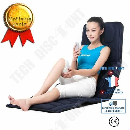 TD® Elektrisk massagemadrass massage kroppskudde massagekudde hem hälsa massagekudde 220V multifunktion