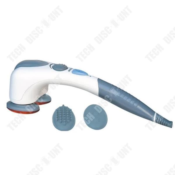 TD® Vibrerande elektriska ryggfötter Cervikal massageapparat Kvinna Professionell Avslappnande massageanordning Ergonomisk multifunktionskropp