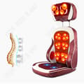 Miniatyrbild 4 av 4: TD® Professionell elektrisk Shiatsu Avslappningsmassagestol Kropp Nacke Midja Axla Rygg Vibrerande Infraröd Hemkudde