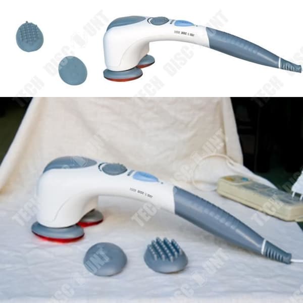 TD® Anticellulitmassageapparat Rygg Hårbotten Ansikte Livmoderhalsen Kropp Kroppsvibration Wellness Elektrisk värmestav
