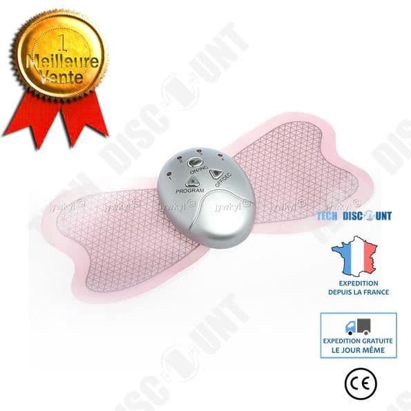 TD® Mini Wireless Butterfly Massager Massage Pad B… Massagetillbehör Kroppstillbehör avslappnande cervikal massage