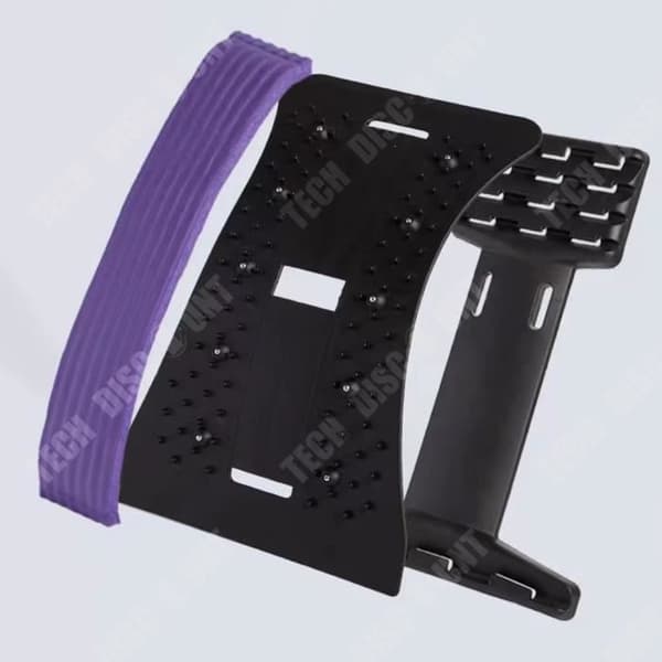 TD® Justerbar Midjeplatta Träningsapparat Midjemassageapparat Utskjutande midjeskiva Fitness Bodybuilding Midjeplatta