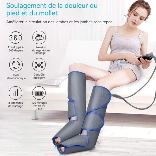 TD® Elektrisk luftvåg ben lufttryck massager spisrör skönhet ben instrument arm arm viktminskning massager