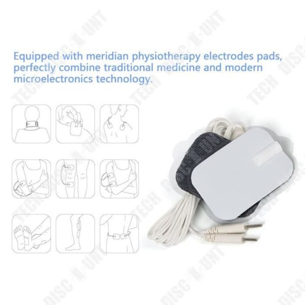 TD® nackmassager multifunktionell massage värmepuls cervikal ryggrad högfrekvent massageapparat är lätt och bärbar