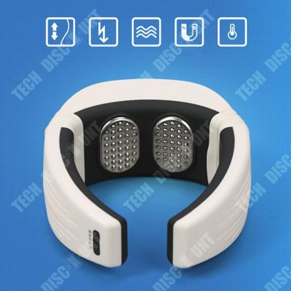 TD® nackmassager multifunktionell massage värmepuls cervikal ryggrad högfrekvent massageapparat är lätt och bärbar