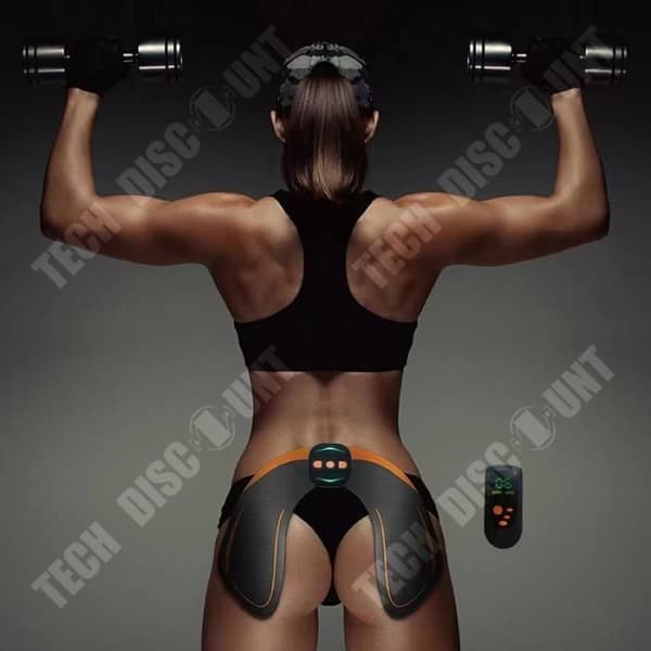 TD® rumpa för kvinnor Bärbar fjärrkontroll Höftlyftare Butt Muskelträning Shaping Massa Patch